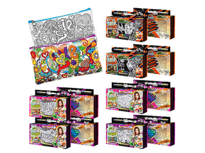Набір для творчості Danko Toys "My Color Clutch" розмалюй пенал CCL-01-01U02U03U...06U