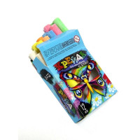 Крейда DankoToys для малювання на асфальті тонка 12 штук MEL-02-03U