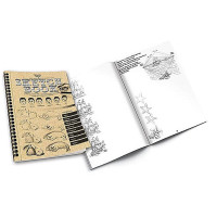 Комплект креативної творчості Danko Toys SKETCH BOOK для дітей SB-01-02