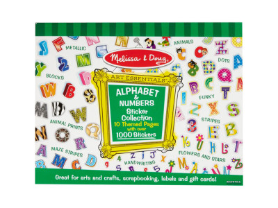 Sticker Collection - Alphabet & Numbers (Набір стікерів "Алфавіт та ари 14191 Sticker Collection - Alphabet & Numbers (Набір стікерів "Алфавіт та ари 14191
