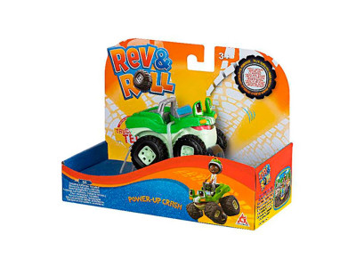 Ігрова машинка Rev&Roll Рев та Рамбл Power-Up Краш 881240 Ігрова машинка Rev&Roll Рев та Рамбл Power-Up Краш 881240