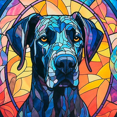 Алмазна картина Strateg Чорний погляд 30x30 см DEEX16283