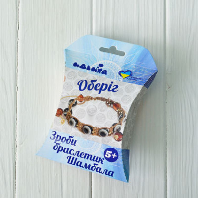Набір з бісером Оберіг Зроби браслетик Шамбала 97104 Набір з бісером Оберіг Зроби браслетик Шамбала 97104