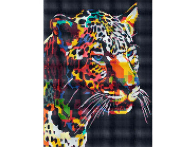 Алмазна мозаїка "Ягуар поп-арт" Ідейка AMO7214 30х40 см AMO7214 Алмазна мозаїка "Ягуар поп-арт" Ідейка AMO7214 30х40 см AMO7214