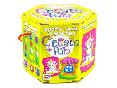 Набір легкого пригасаючого пластиліну ТМ Moon Light Clay Create fun "Сувені 70030