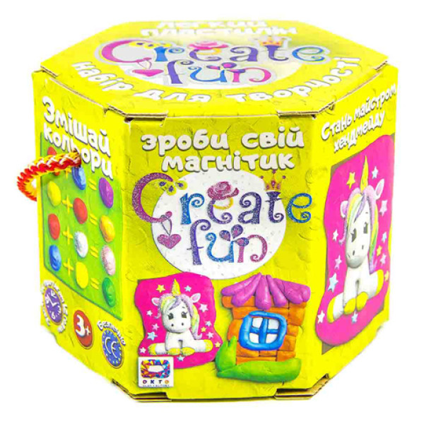 Набір легкого пригасаючого пластиліну ТМ Moon Light Clay Create fun "Сувені 70030 Набір легкого пригасаючого пластиліну ТМ Moon Light Clay Create fun "Сувені 70030