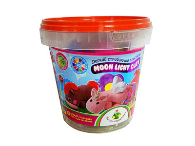 Набір легкого магічного пластиліну у відрі Moon Light Clay 2 70002