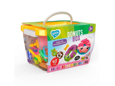 Набір для творчості TM Lovin maxi box з повітряним пластиліном 70109