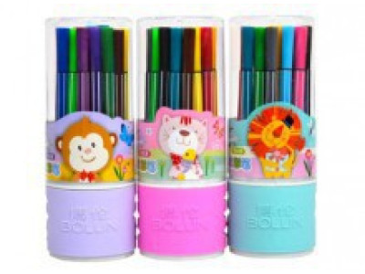 Фломастери 24 кольори 1668-24A Фломастери 24 кольори 1668-24A