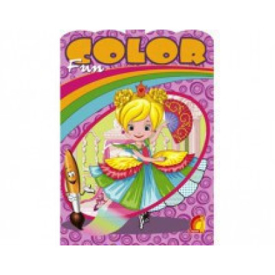Книжка дитяча Дитяча творчість Fun color Прекрасні принцеси Ю126123У