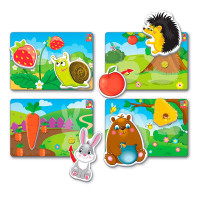 Вжик-вжик Липучки Vladi Toys "Смаколики" розвиваючі VT1302-22