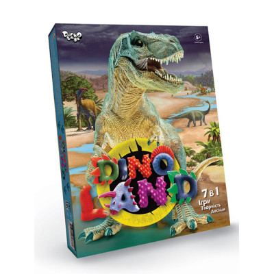 Креативна творчість "Dino Land 7 в 1" DL-01-01U