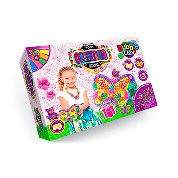 Набір для творчості Danko Toys Скринька декорована пластиліном SHBC-01-01U02U