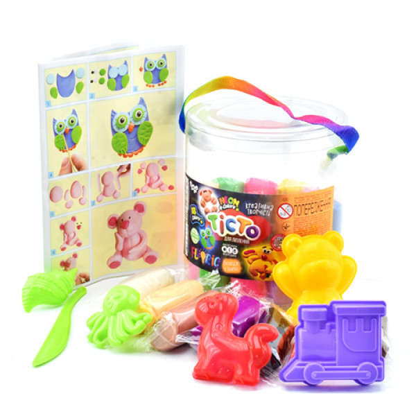 Набір для творчості Danko Toys "FLUORIC" тісто для ліплення TMD-FL-18-01U Набір для творчості Danko Toys "FLUORIC" тісто для ліплення TMD-FL-18-01U