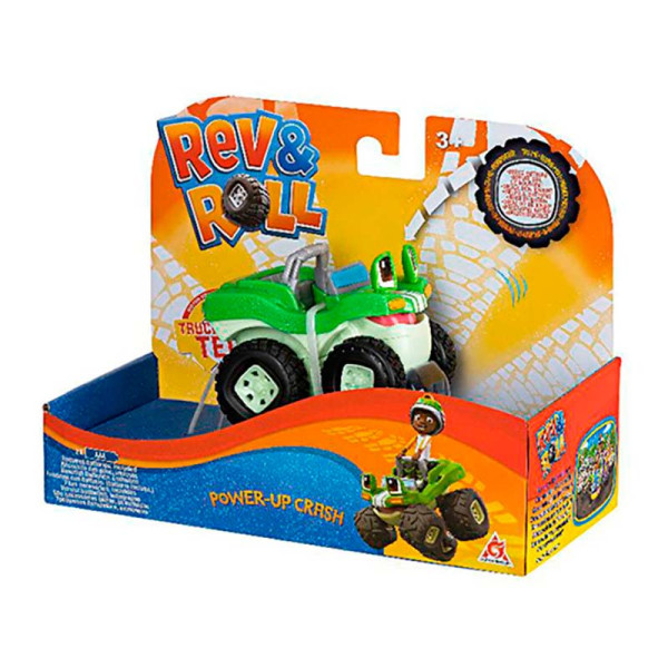Ігрова машинка Rev&Roll Рев та Рамбл Power-Up Краш 881240 Ігрова машинка Rev&Roll Рев та Рамбл Power-Up Краш 881240