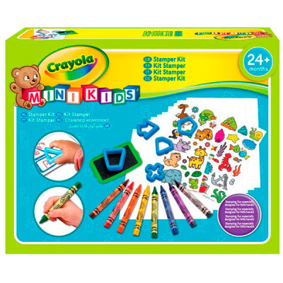 Набір для творчості Crayola Mini kids Мій перший набір зі штампами 81-1359