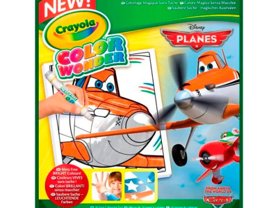 Серія Color Wonder.Книга-розмальовка `Літаки` 75-0250