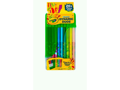 Набір парних фломастерів Crayola 20 шт (10 класичних і 10 ароматизованих) 8292 Набір парних фломастерів Crayola 20 шт (10 класичних і 10 ароматизованих) 8292