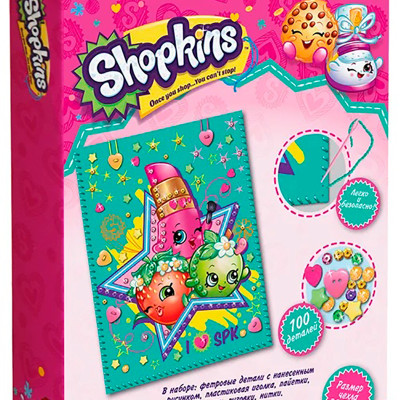 Шиємо з фетру чохол для планшета "Вечірка з Шопкінс" ТМ Shopkins 32535