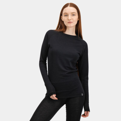 Термобілизна Neomondo Ladies Undershirt Black 70% Wool - 30% PES верх L