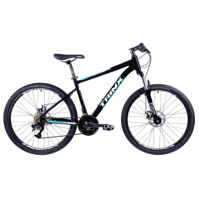 Велосипед 26" Trinx M100 2022 рама-17" Black-Blue-White (10700144)