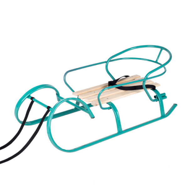 Санки "Снігур" бірюзовий 7368