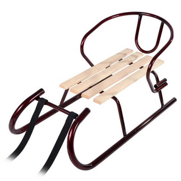 Санки "Овен" бордові 7340