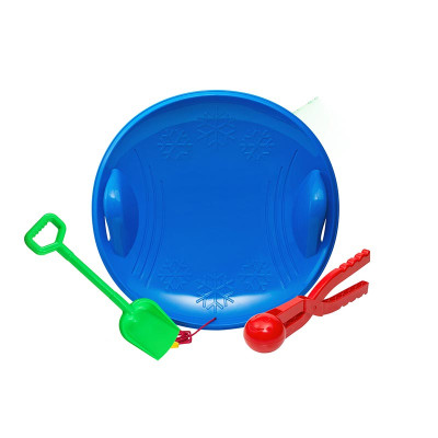 Ігровий набір Бамсик Зимові забавки №1 Льодянка з лопаткою і сніжколіпом 118/6