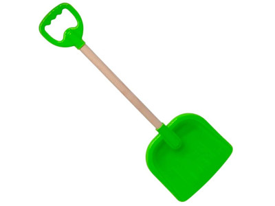 Лопата №3 з деревяною ручкою Бамсик 0153_Green