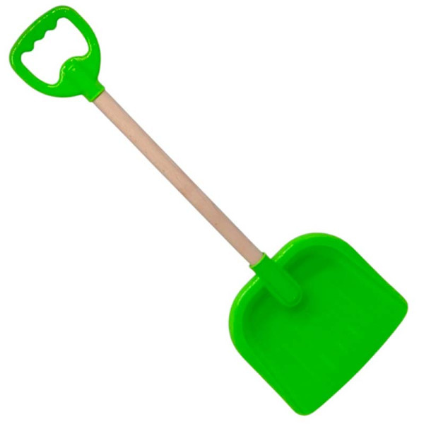 Лопата №3 з деревяною ручкою Бамсик 0153_Green