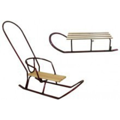 Санки MBS Бордові великі Укр9912